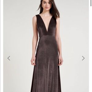 Jenny Yoo Logan Dress Vintage Plum Size 4